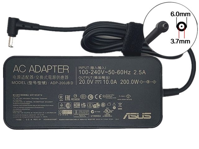 Asus ROG Zephyrus M16 GU603HM Power Supply Adapter Charger