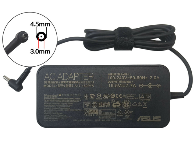 Asus ZenBook Pro 15 UX535LI-H2196T Power Supply Adapter Charger