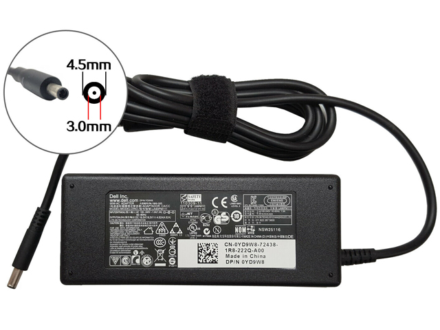 Dell 19.5V 4.62A 90W Tip:4.5*3.0mm Power Supply Adapter Charger