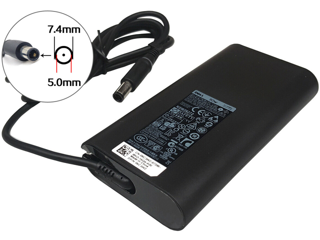 Slim Dell 19.5V 4.62A 90W Tip:7.4*5.0mm Power Supply Adapter Charger