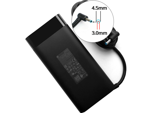 Slim HP 19.5V 10.3A 200W Tip:4.5*3.0mm Power Supply Adapter Charger