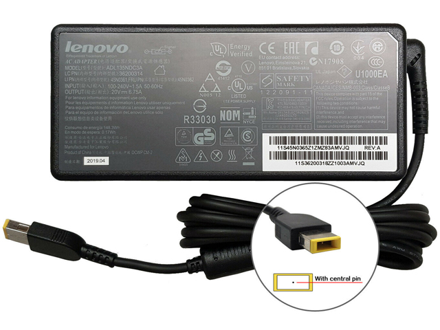 Lenovo IdeaPad Yoga Slim 7 Pro 16ACH6 Power Supply Adapter Charger