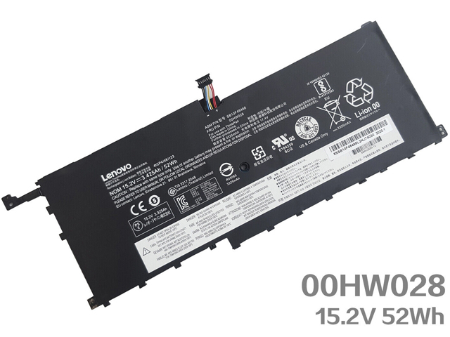 Lenovo ThinkPad X1 Carbon 4th Gen Type 20FB 20FC Laptop Battery