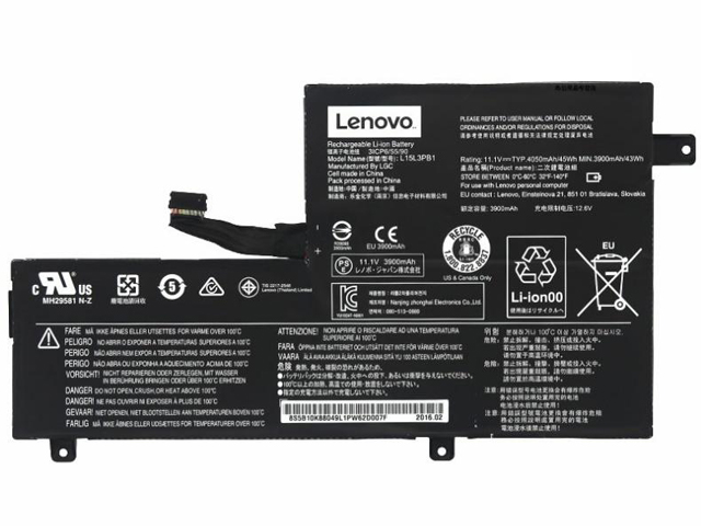 Lenovo L15L3PB1 Laptop Battery